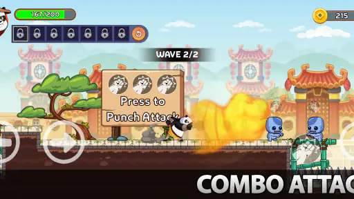 Panda Master: Legend of Stick screenshot