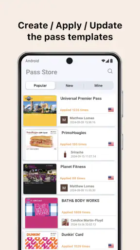 Pass2U Wallet - Κάρτα Μέλους screenshot