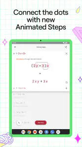 Photomath screenshot