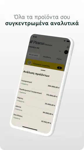 Piraeus Business app screenshot