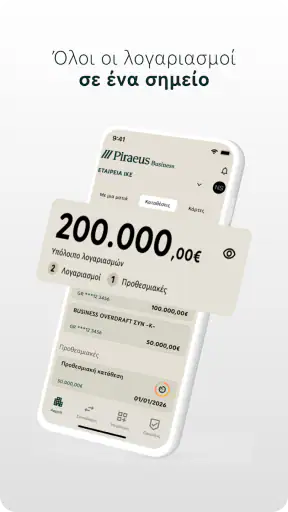 Piraeus Business app screenshot