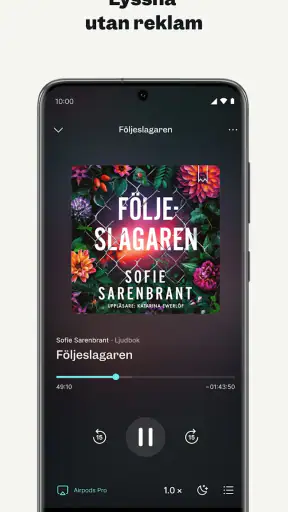 Podme - Poddar och ljudböcker screenshot
