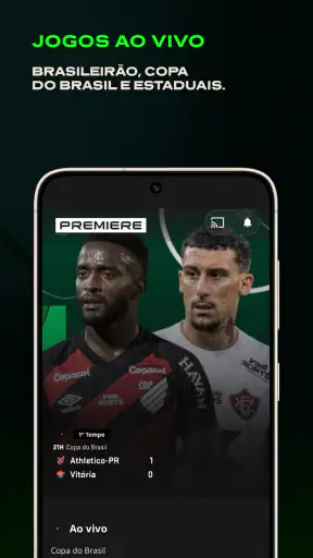 Premiere: Jogos ao vivo screenshot
