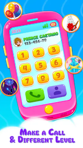 Princess Baby phone game screenshot