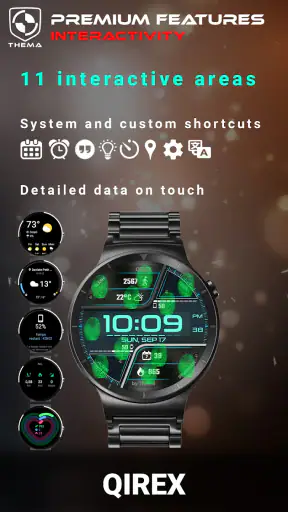 Qirex Watch Face screenshot
