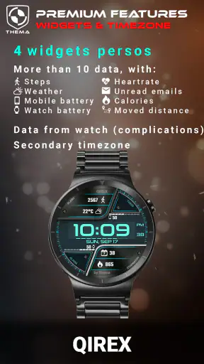 Qirex Watch Face screenshot