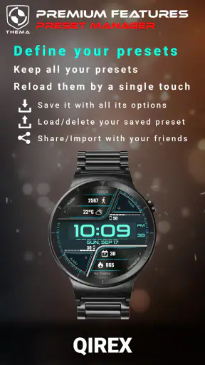 Qirex Watch Face screenshot
