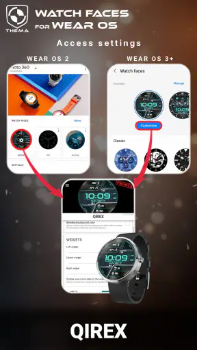 Qirex Watch Face screenshot