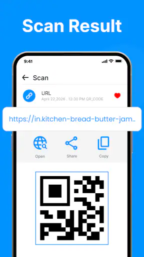 QR Code Scanner & Launcher screenshot