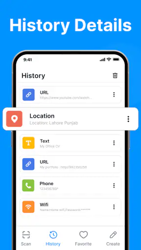 QR Code Scanner & Launcher screenshot