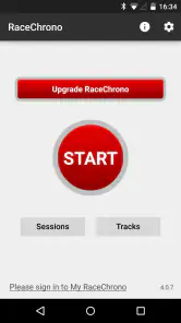RaceChrono screenshot