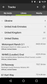 RaceChrono screenshot
