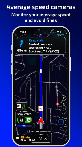 Radarbot Speed Camera Detector screenshot