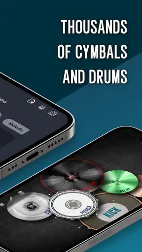 Real Drum: ηλεκτρονικά κρουστά screenshot