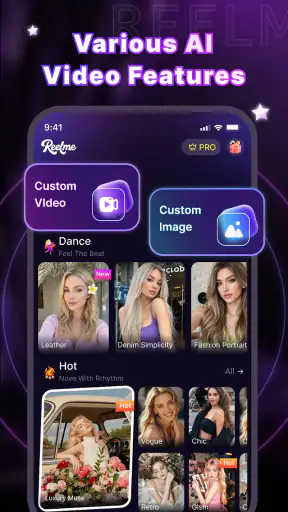 Reelme: AI Video & Photo Maker screenshot