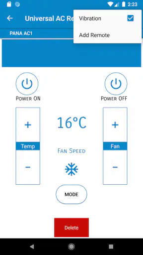 Remote AC Universal screenshot