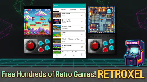 RETROXEL: Retro Arcade Games screenshot