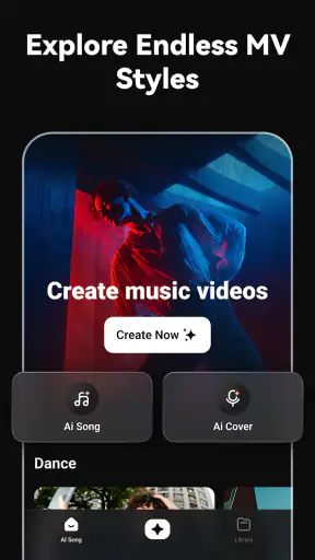 Rymo: AI Music Video Maker screenshot