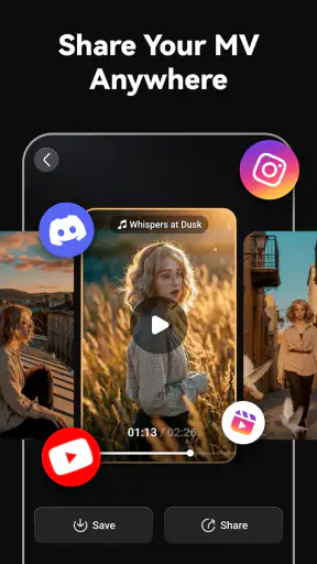 Rymo: AI Music Video Maker screenshot