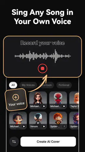 Rymo: AI Music Video Maker screenshot