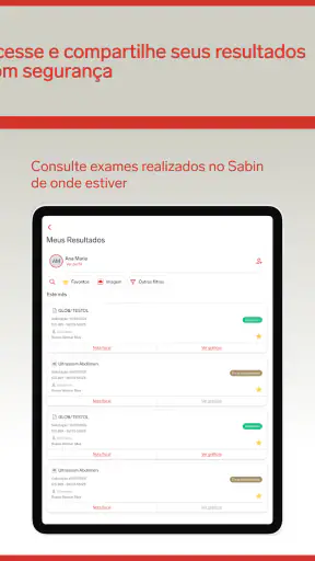 Sabin Diagnóstico e Saúde screenshot