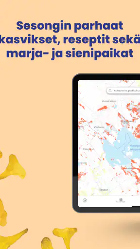 Satokausi®-sovellus screenshot