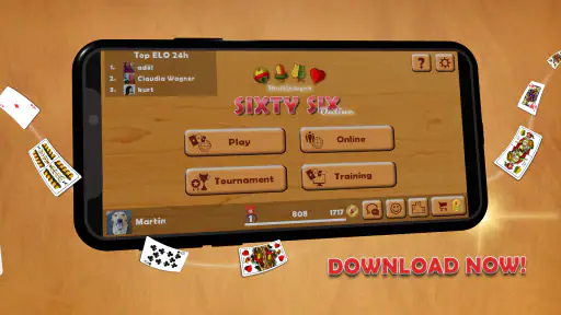 Schnopsn Online - Schnapsen 66 screenshot