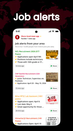 Shuru App: Local News & Videos screenshot