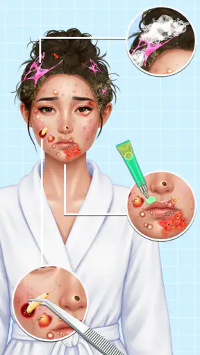 Skincare ASMR: Makeover Game screenshot