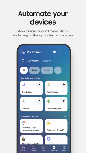 SmartThings screenshot