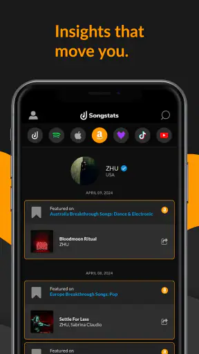 Songstats: Music Analytics screenshot