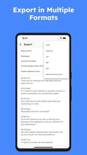 SoundType AI - Voice To Text screenshot