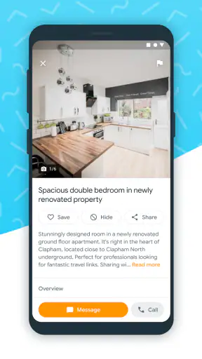 SpareRoom UK screenshot