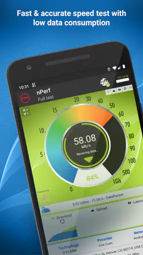 Speed test 4G 5G WiFi & maps screenshot