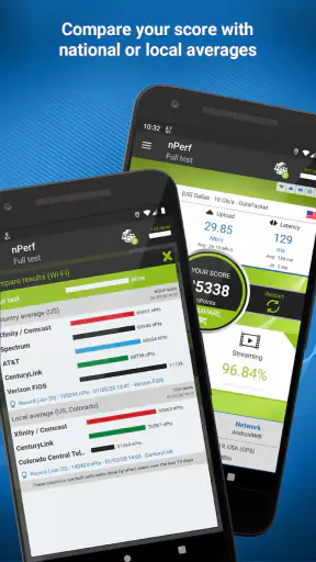 Speed test 4G 5G WiFi & maps screenshot