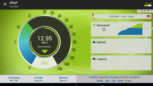 Speed test 4G 5G WiFi & maps screenshot