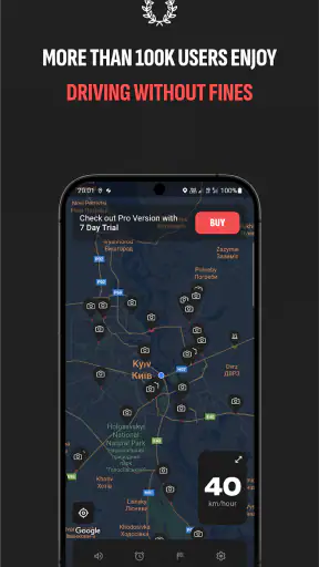 Speedster: speed cams screenshot