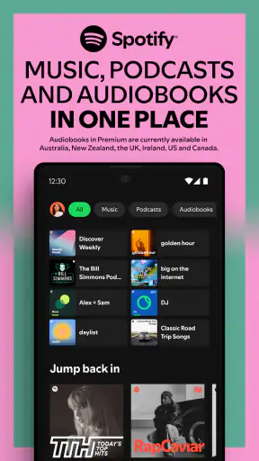 Spotify: Μουσική και podcast screenshot
