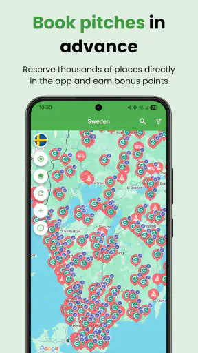 Stellplatz Europe screenshot