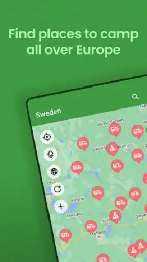 Stellplatz Europe screenshot