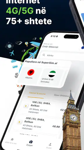 SuperSim: eSIM, 5G & Travel screenshot