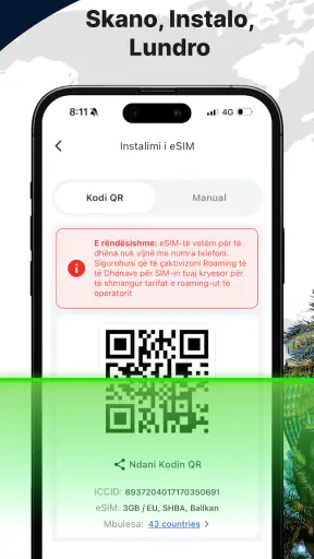 SuperSim: eSIM, 5G & Travel screenshot