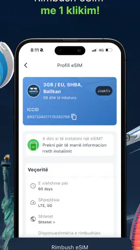 SuperSim: eSIM, 5G & Travel screenshot