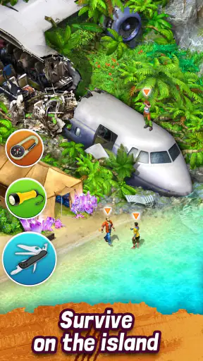 Survivors: Match 3・Lost Island screenshot
