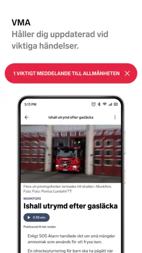 Sveriges Radio screenshot
