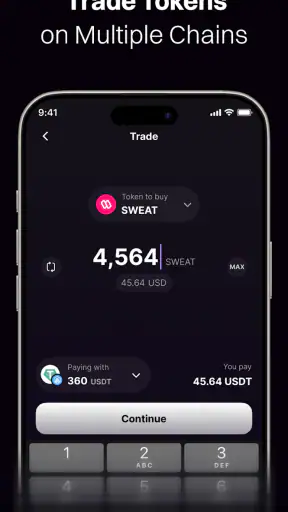 Sweat Wallet: Walk Into Crypto screenshot