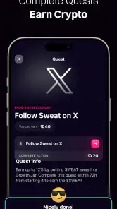Sweat Wallet: Walk Into Crypto screenshot