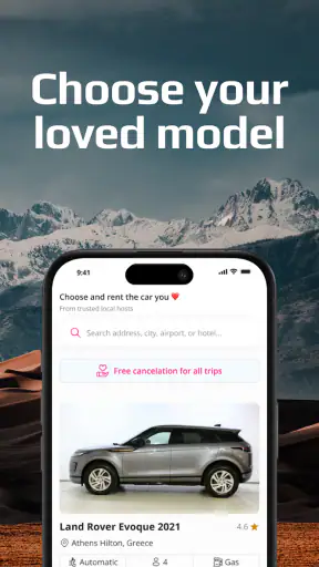Sync - Rent the car you love screenshot