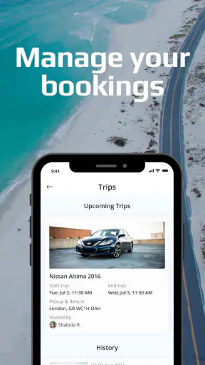 Sync - Rent the car you love screenshot