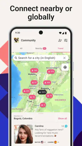 Tandem: Language exchange screenshot